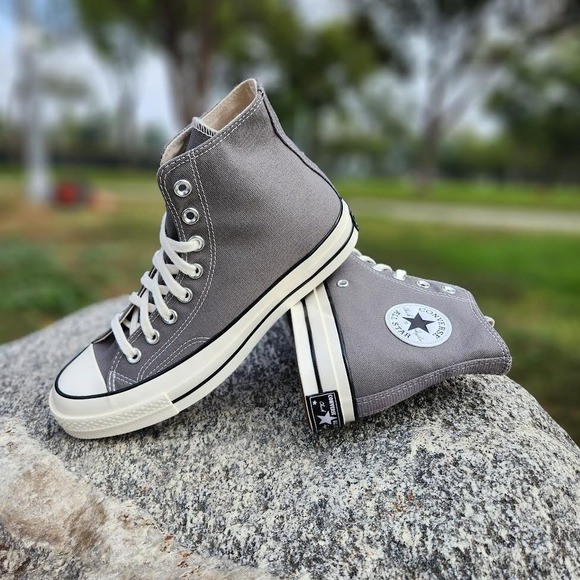 Converse Chuck 70 High Top Mason Grey Canvas Sneakers Mens/ Womens Sz:W7.5/M5.5